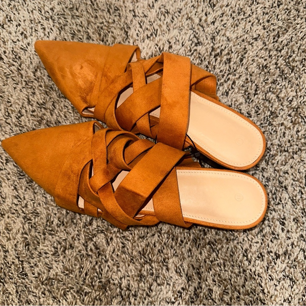 SHEIN Women's Crisscross Sandals